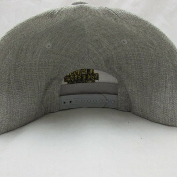 Terp Mansion Cannabis Company Humboldt California Gray Snapback Baseball Hat - Picture 3 of 5
